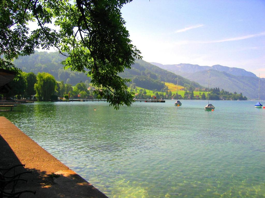 Ferienwohnungen Huber Weyregg am Attersee Dış mekan fotoğraf